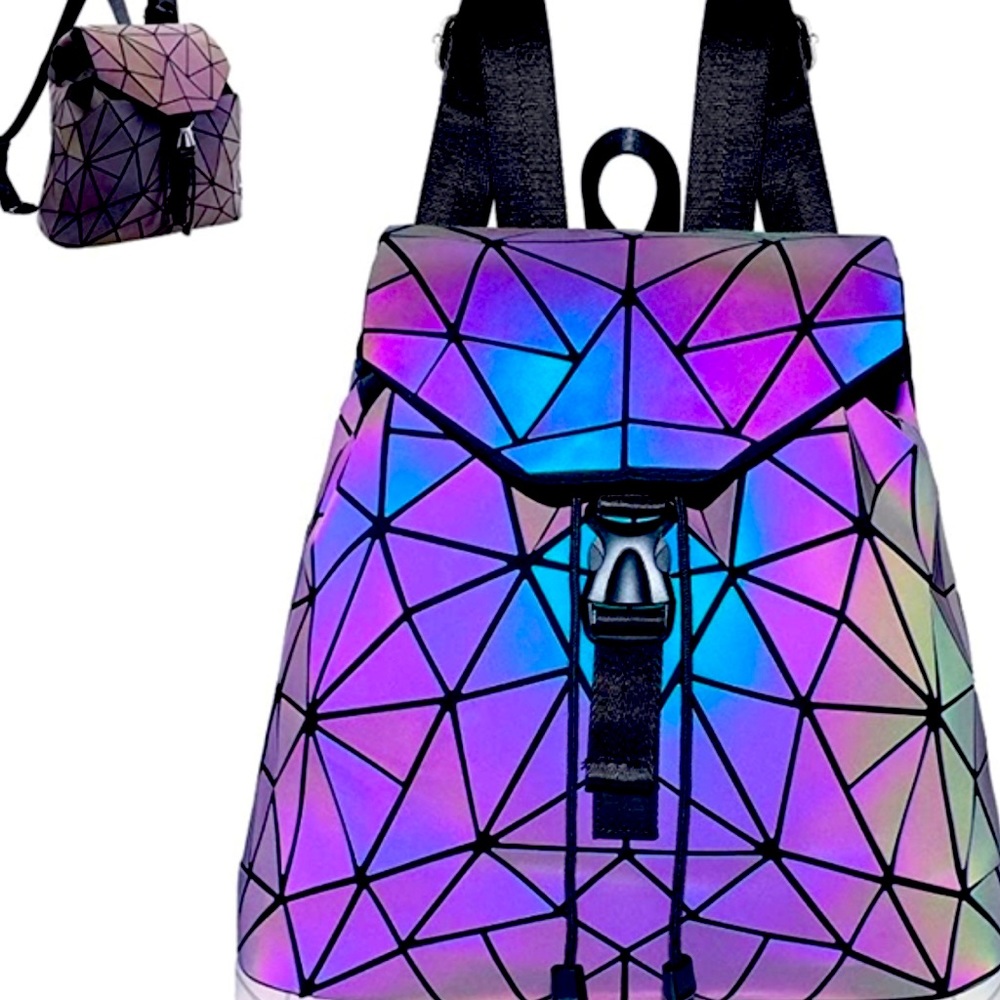 ❌SOLD❌Geometric Luminous Womens Backpack